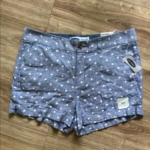 Old Navy Blue and white polka dot Shorts